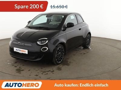 Gebraucht Fiat 500e La Prima 86 kW (118 PS) 2022 Schwarz Limousine