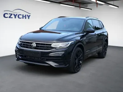 Gebraucht VW Tiguan Allspace R-line 193 PS (141 kW) 2024 Schwarz SUV