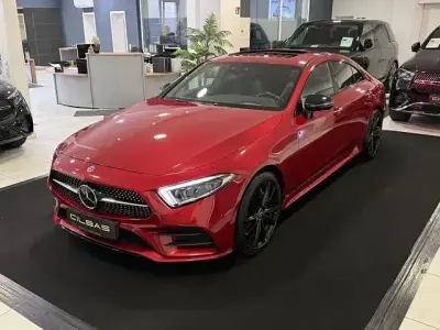Brugt Mercedes CLS300 AMG line 245 HK (180 kW) 2018 Rød Coupe