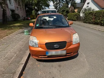 Gebraucht Kia Picanto 65 PS (47 kW) 2005 Orange Kleinwagen