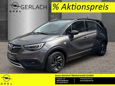 Gebraucht Opel Crossland 110 PS (80 kW) 2020 Mondstein grau/e:vulkan grau (metallic) SUV