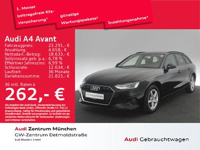 gebraucht Audi A4 A4 AvantAvant 30 TDI S tronic PDC+/SitzHzg/smartphoneInterface