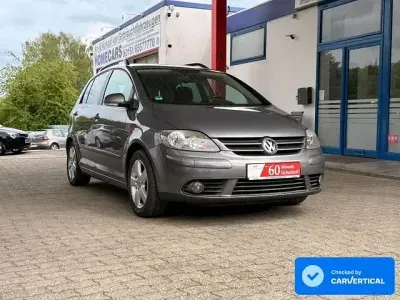Gebraucht VW Golf Plus Cross United 122 PS (89 kW) 2008 Grau Van / Kleinbus