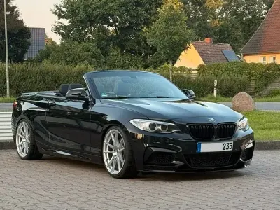 Brugt BMW M235 Performance 326 HK (239 kW) 2015 Sort Cabriolet