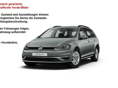 Gebraucht VW Golf VII Comfortline 125 PS (91 kW) 2018 Indiumgrau metallic Kombi