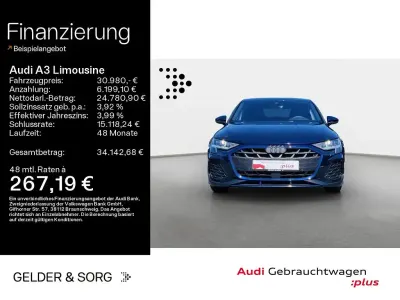 Gebraucht Audi A3 Business 150 PS (110 kW) 2025 Navarrablau metallic Limousine