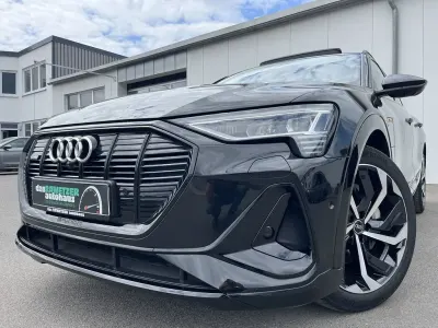 Gebraucht Audi e-tron S-Line 300 kW (408 PS) 2022 Schwarz SUV