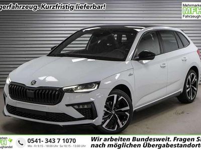Neu Skoda Scala Monte Carlo 116 PS (85 kW) 2025 Moon weiß metallic (2y) Kleinwagen