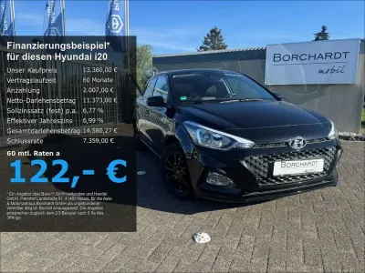 Gebraucht Hyundai i20 Advantage 101 PS (74 kW) 2020 Schwarz Kleinwagen