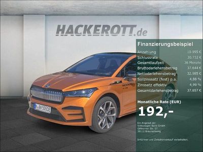 Gebraucht Skoda Enyaq iV RS 219 kW (299 PS) 2023 Orange SUV