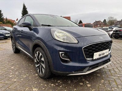 Gebraucht Ford Puma Titanium 125 PS (91 kW) 2022 Blazerblau SUV