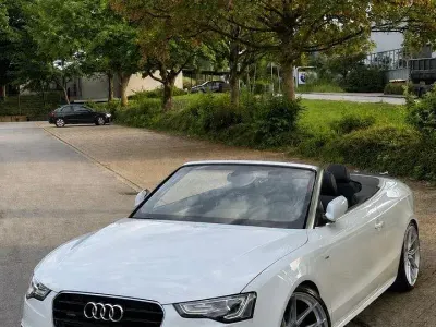 Gebraucht Audi A5 Cabriolet 245 PS (180 kW) 2014 Weiß Cabrio