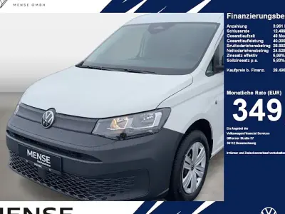 Neu VW Caddy 102 PS (75 kW) 2026 Weiß Van / Kleinbus