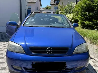 Gebraucht Opel Astra 125 PS (91 kW) 2004 Blau Cabrio