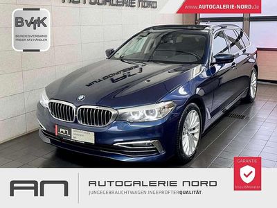 Mediterranblau metallic Gebraucht 2019 BMW 530 Luxury Line Kombi | 23.900 € (Fairer Preis)
