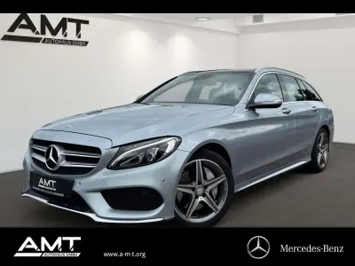 Gebraucht Mercedes C250 AMG 204 PS (150 kW) 2015 Diamantsilber Kombi