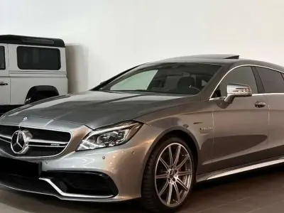Gebraucht Mercedes CLS63 AMG Shooting Brake AMG 585 PS (430 kW) 2015 Palladiumsilber Kombi