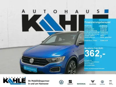 Brugt VW T-Roc Sportline 190 HK (139 kW) 2020 Blå SUV