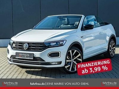 Gebraucht VW T-Roc Cabriolet Beats 150 PS (110 kW) 2020 Weiß Cabrio