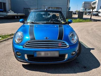 Gebraucht Mini One Cabriolet 98 PS (72 kW) 2011 Blau Cabrio