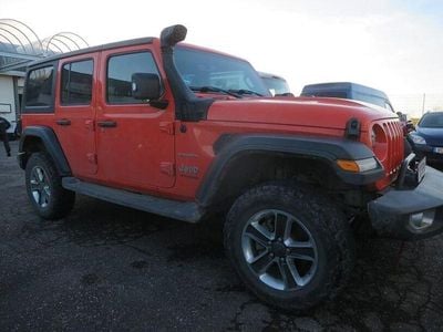Gebraucht Jeep Wrangler Sahara 200 PS (147 kW) 2019 Orange SUV