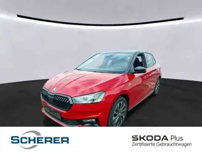Gebraucht Skoda Fabia Monte Carlo 150 PS (110 kW) 2023 Velvetrot premium metallic Kleinwagen