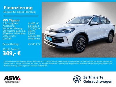 Oryxweiß perlmutteffekt Gebraucht 2025 VW Tiguan Life SUV | 41.860 € (Guter Preis)
