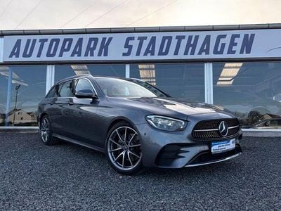 Usata Mercedes E200 AMG line 197 CV (144 kW) 2021 Grigio Station wagon