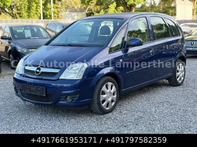 Usado Opel Meriva Edition 105 HP (77 kW) 2007 Azul Monovolume