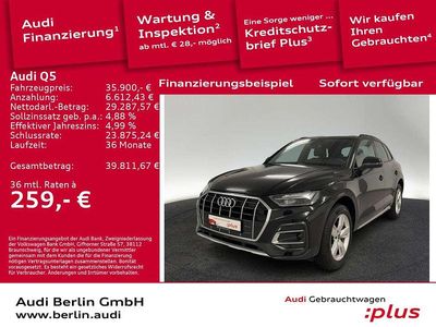 Mythosschwarz metallic Gebraucht 2022 Audi Q5 Ambiente SUV | 35.900 € (Guter Preis)