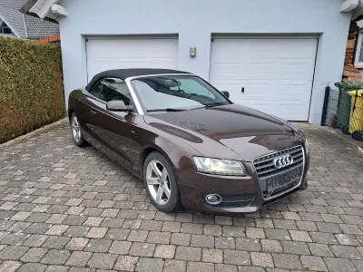 Gebraucht Audi A5 Cabriolet S-Line 211 PS (155 kW) 2011 Braun Cabrio