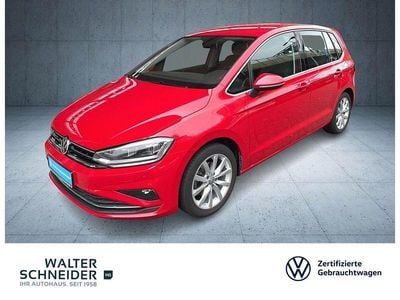 Tornadorot Gebraucht 2019 VW Golf Sportsvan Highline Van / Kleinbus | 18.850 € (Fairer Preis)