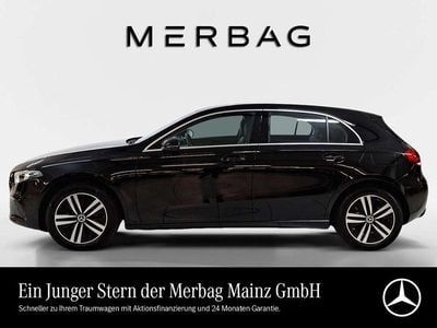 Gebraucht Mercedes A250 Progressive 160 PS (117 kW) 2022 Unilack nachtschwarz Limousine