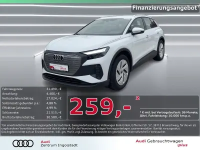 Gebraucht Audi Q4 e-tron Comfort 150 kW (204 PS) 2023 Gletscherweiß metallic SUV