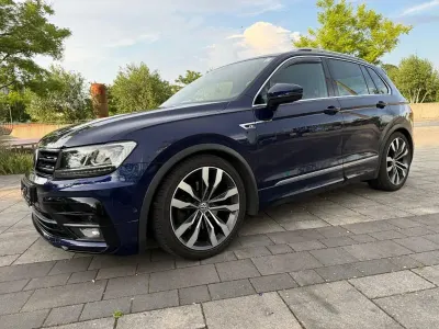Gebraucht VW Tiguan R-line 239 PS (175 kW) 2018 Blau SUV