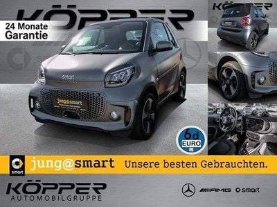 Gebraucht Smart ForTwo Electric Drive Exclusive 60 kW (82 PS) 2024 Grau Cabrio