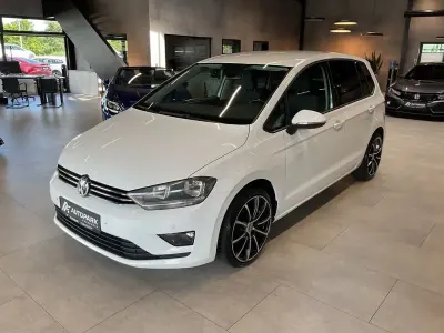 Gebraucht VW Golf Sportsvan Comfortline 110 PS (80 kW) 2014 Weiß Van / Kleinbus