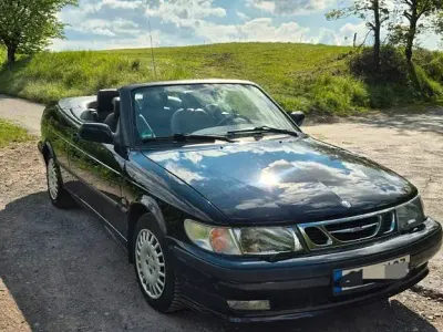 Gebraucht Saab 9-3 Cabriolet 154 PS (113 kW) 2000 Schwarz Cabrio