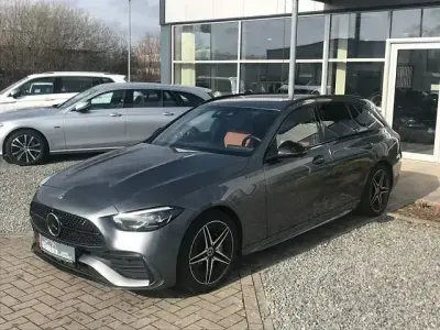 Brugt Mercedes C220 AMG 220 HK (161 kW) 2022 Grå Sedan