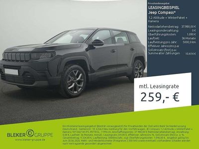 Neu Jeep Compass Altitude 145 PS (106 kW) 2026 Vulcano black SUV
