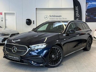 Blau Gebraucht 2024 Mercedes E300 AMG Limousine | 56.450 € (Superpreis)