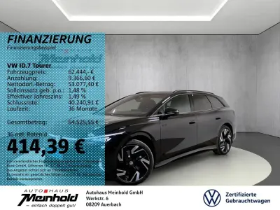 Gebraucht VW ID.7 GTX 250 kW (340 PS) 2025 Schwarz Kombi