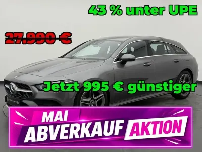 Gebraucht Mercedes CLA180 Shooting Brake AMG line 136 PS (100 kW) 2023 Mountaingrau metallic Kombi
