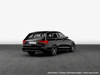 Gebraucht Mercedes C220 Avantgarde 200 PS (147 kW) 2023 Obsidianschwarz metallic Kombi