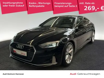 Gebraucht Audi A5 Advanced Plus 150 PS (110 kW) 2023 Mythosschwarz metallic Coupé