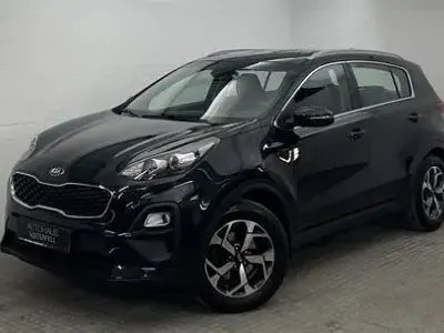 Brugt Kia Sportage Vision 177 HK (130 kW) 2021 Sort SUV