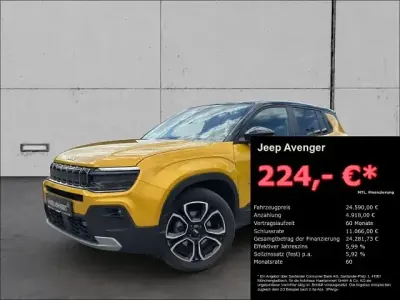 Gebraucht Jeep Avenger EV Altitude 114 kW (156 PS) 2023 Yellow launch color (metallic) SUV