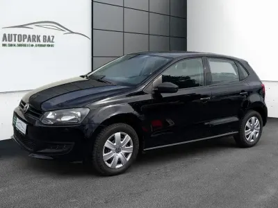 Gebraucht VW Polo Trendline 69 PS (50 kW) 2009 Schwarz Kleinwagen