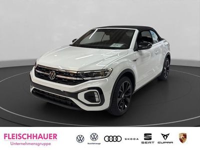 Neu VW T-Roc Cabriolet R-line 150 PS (110 kW) 2025 Weiss Cabrio