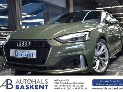 Gebraucht Audi A5 Sportback S-Line 163 PS (119 kW) 2022 Grün Kleinwagen